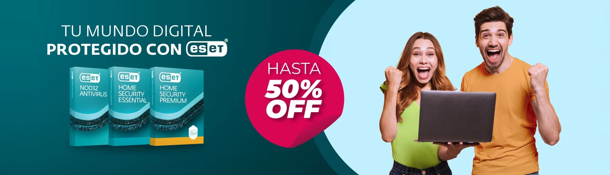 Banner Eset 50% off