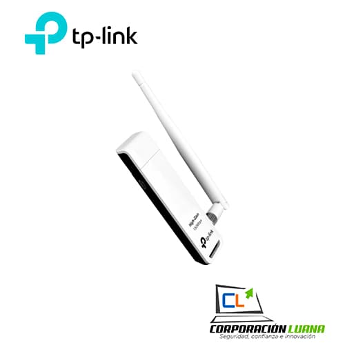 Imagen de ADAPTADOR USB INALAMBRICO TP-LINK ( TL-WN722N ) 150MBPS