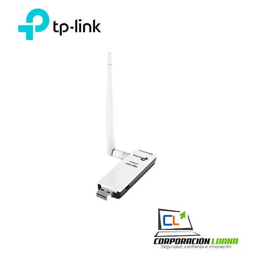 Imagen de ADAPTADOR USB INALAMBRICO TP-LINK ( TL-WN722N ) 150MBPS