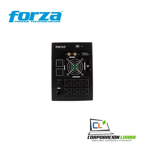 Imagen de UPS FORZA  SMART ( FX-2200LCD-U ) 2200VA 2200VA/1200W, 8 SLDS