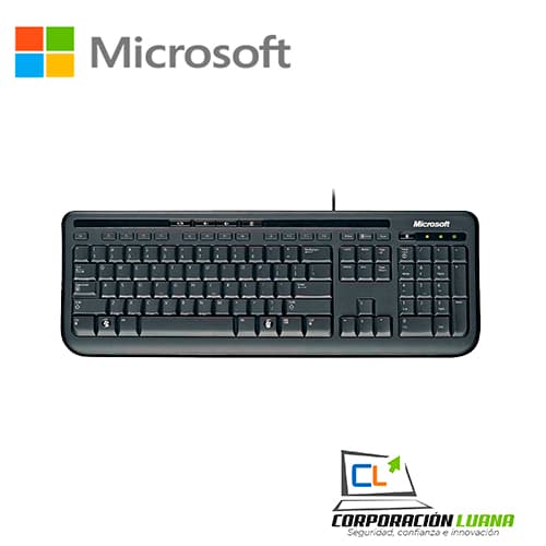 Imagen de TECLADO MICROSOFT WIRED 600 ( ANB-00004 )                                                                                                             