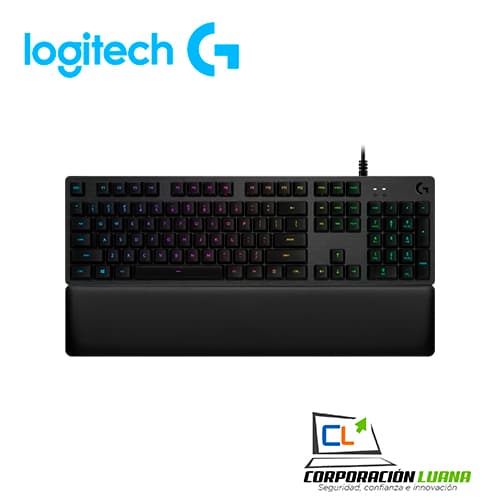 Imagen de TECLADO LOGITECH G513 CARBON ( 920-009322 ) GAMING | MECANICO | SWITCH BROWN | LED- RGB