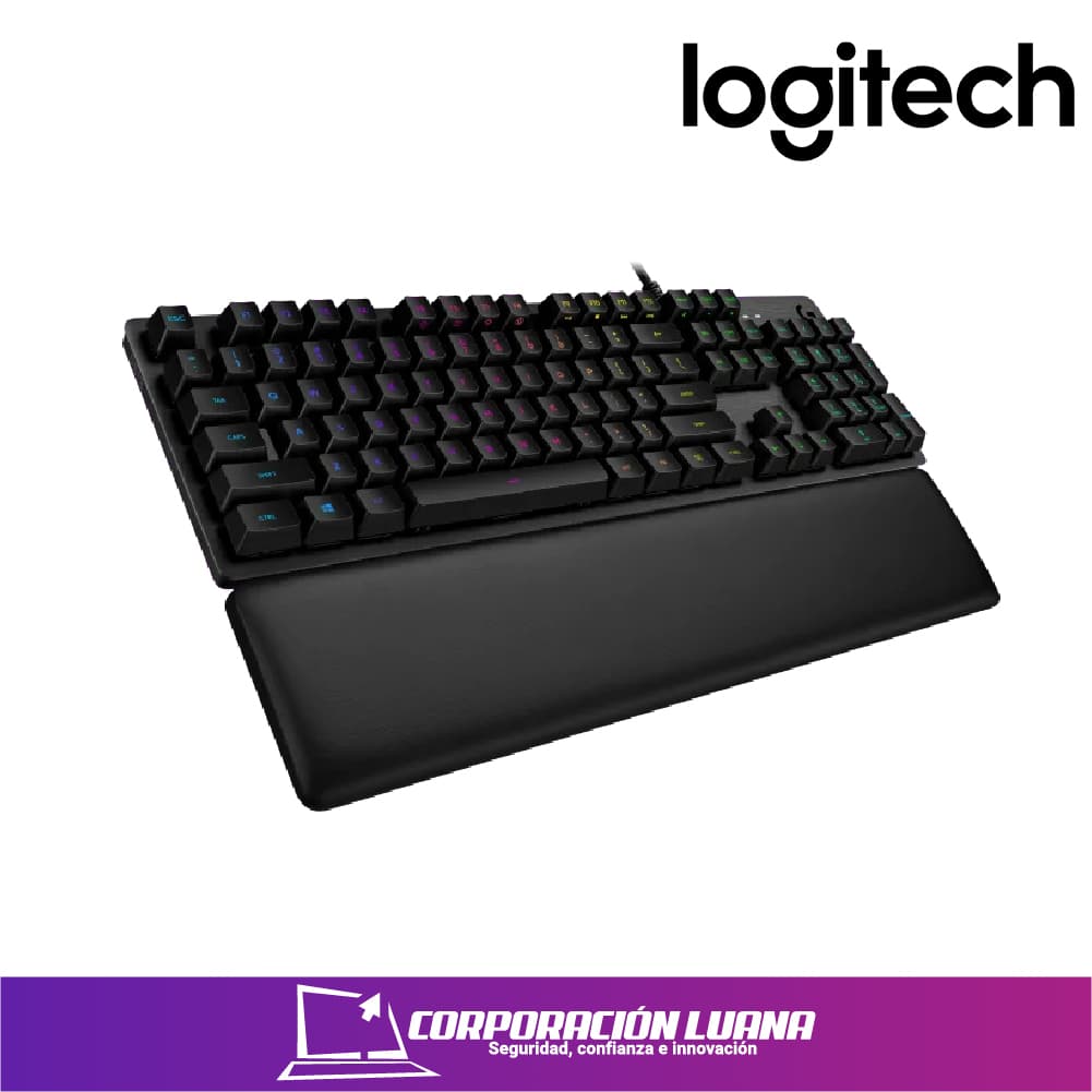 Foto del producto TECLADO LOGITECH G513 CARBON ( 920-009322 ) GAMING | MECANICO | SWITCH BROWN | LED- RGB