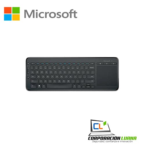 TECLADO INALAMBRICO MICROSOFT ALL-IN-ONE MEDIA ( N9Z-00004 ) C/ MULTITACTIL                                                                           