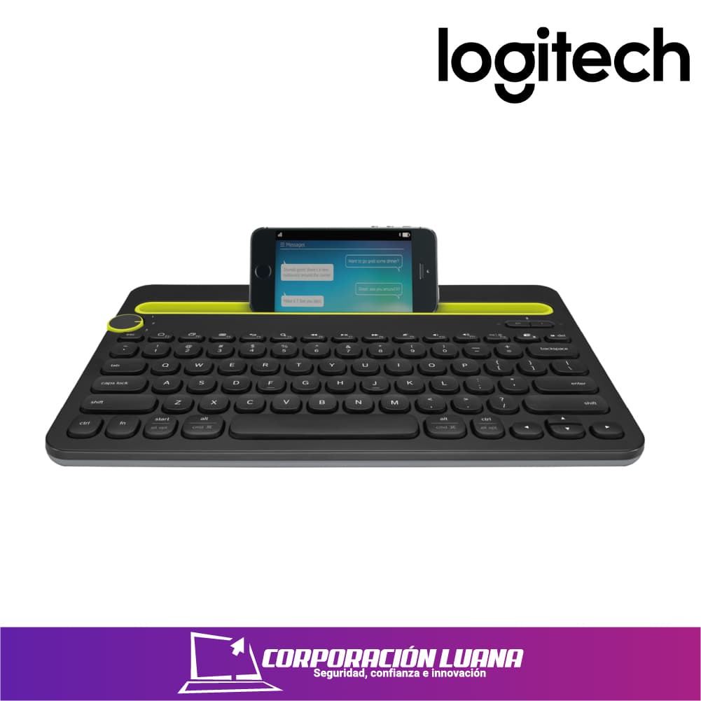 Imagen de TECLADO INALAMBRICO LOGITECH K480 MULTI-DEVICE ( 920-006346 ) P/ CPU - PHONE - TABLET                                                                 