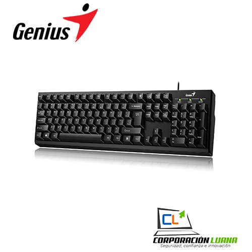 TECLADO GENIUS KB-100 ( 31300005401 )                                                                                                                 