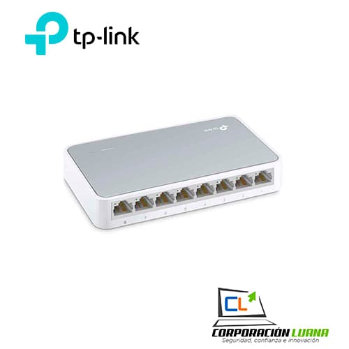 Imagen de SWITCH TP-LINK 8 PUERTOS ( TL-SF1008D ) 10/100 MBPS                                                                                                   