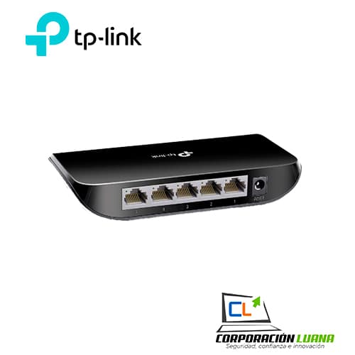 Imagen de SWITCH TP-LINK 5 PUERTOS ( TL-SG1005D ) 10/100/1000 MBPS                                                                                              