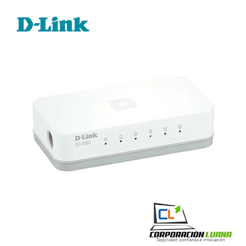Imagen de SWITCH D-LINK 5 PUERTOS ( DES-1005A ) 10/100 MBPS                                                                                                     