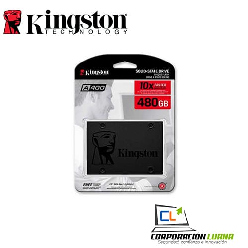 SSD SOLIDO KINGSTON 480GB ( SA400S37/480G ) BLISTER                                                                                                   