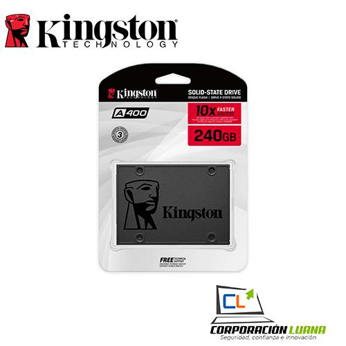 SSD SOLIDO KINGSTON 240GB ( SA400S37/240G ) BLISTER                                                                                                   
