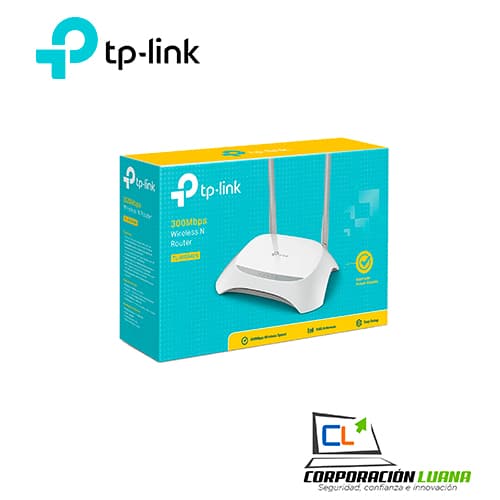 Imagen de ROUTER INALAMBRICO TP-LINK ( TL-WR840N ) 300 MBPS                                                                                                     