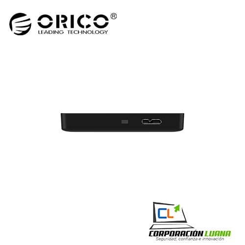 Imagen de RACK PARA HDD EXTERNO DE HDD & SSD ORICO ( 2588US3-V1-BK-BP ) 2.5" | NEGRO                                                                            