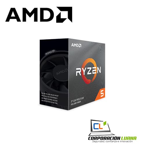 Imagen de PROCESADOR AMD RYZEN 5 3600 ( 100-100000031BOX ) 3.6GHZ-35 MB | AM4                                                                                   