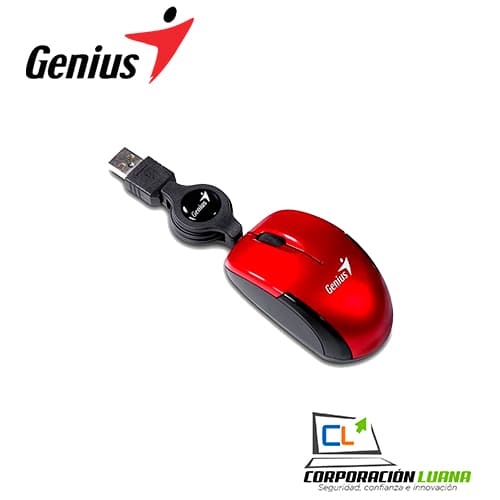 Imagen de MOUSE MINI TRAVELER NOTEBOOK ( 31010125103 ) V2,USB,RUBY                                                                                              