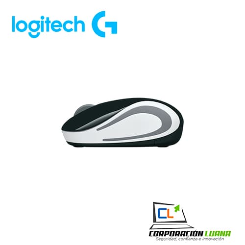 Imagen de MOUSE MINI INALAMBRICO LOGITECH M187 ( 910-005459 ) NEGRO C/ BLANCO                                                                                   