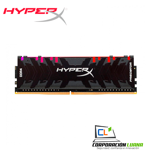 MEMORIA RAM KINGSTON PREDATOR 16GB 3000 MHZ ( HX430C15PB3A/16 ) DDR4 | LED RGB