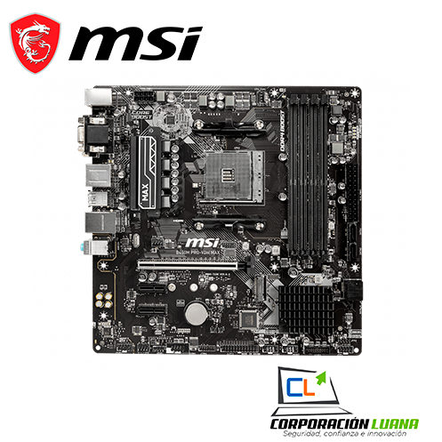 Imagen de MOTHERBOARD MSI B450M PRO-VDH MAX ( B450M-PRO-VDH-PLUS ) AM4