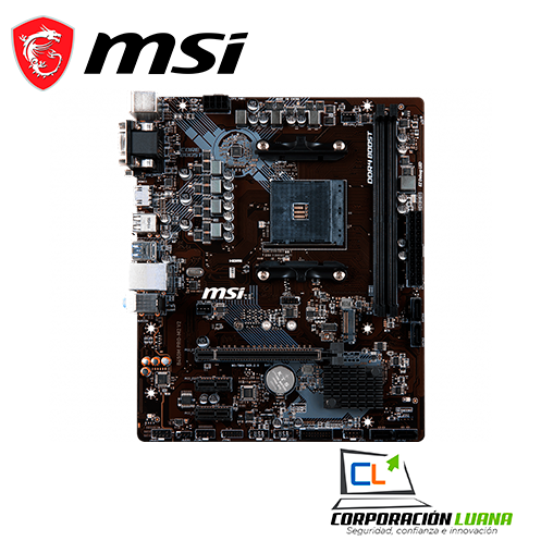 Imagen de MOTHERBOARD MSI B450M PRO-M2 V2 ( 911-7B84-021 ) AM4 | DDR4