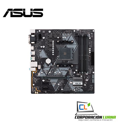 Imagen de MOTHERBOARD ASUS PRIME B450M A ( 90MB0YR0-M0AAYC ) AM4 | DDR4