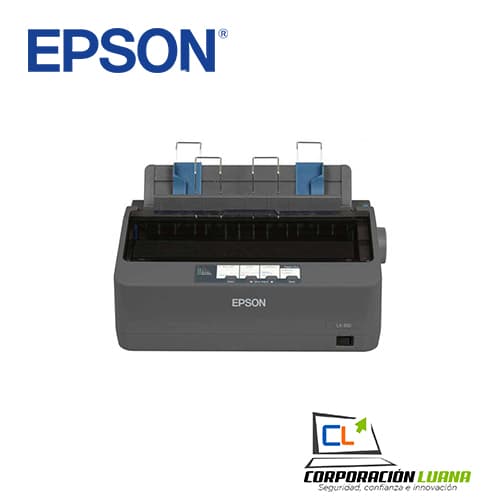 Imagen de IMPRESORA DE MATRIZ EPSON LX-350, MATRIZ DE 9 PINES, VELOCIDAD MÁXIMA 347 CPS (10 CPI).   (PREPLX350)                                                 