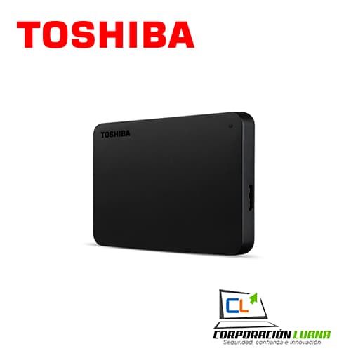 Foto del producto DISCO DURO EXTERNO TOSHIBA CANVIO BASIC 2TB ( HDTB420XK3AA ) NEGRO | USB 3.0