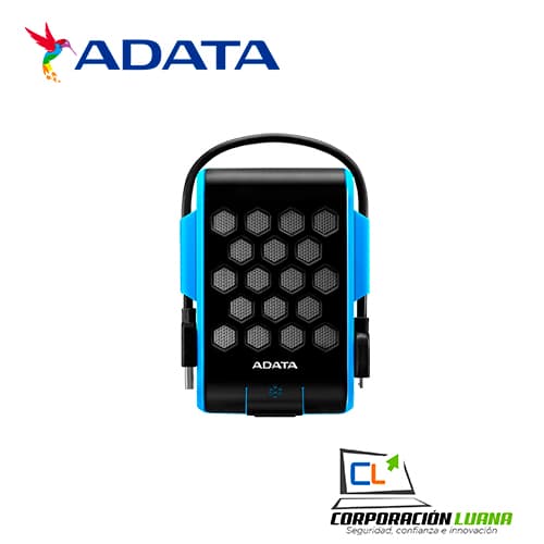Imagen de DISCO DURO EXTERNO ADATA HD720 1TB ( AHD720-1TU31-CBL ) NEGRO C/ AZUL | USB 3.0 | ANTI GOLPE