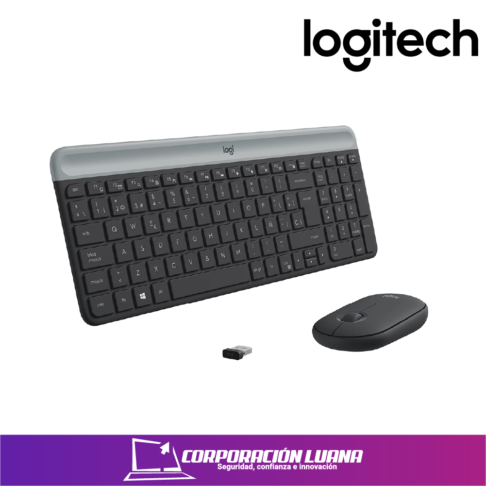 Foto del producto COMBO INALAMBRICO LOGITECH MK470 ( 920-009266 ) TECLADO+MOUSE                                                                                         