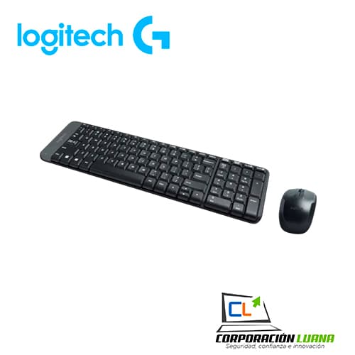 Imagen de COMBO INALAMBRICO LOGITECH MK220 ( 920-004430 ) TECLADO+MOUSE                                                                                         