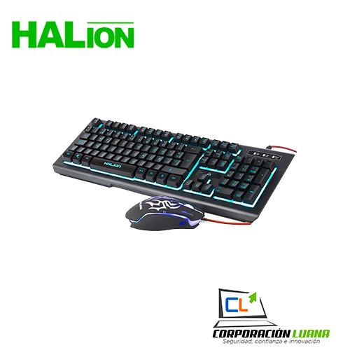 COMBO HALION MIRAGE ( HA-810C ) TECLADO+MOUSE                                                                                                         