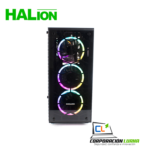 Imagen de CASE HALION STINGRAY ( STINGRAY C3903 ) S/ FUENTE | 2 PANEL VIDRIO | 4 LED RGB                                                                        