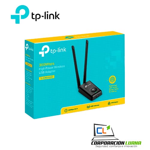 ADAPTADOR USB INALAMBRICO TP-LINK ( TL-WN8200ND ) 300 MBPS                                                                                            