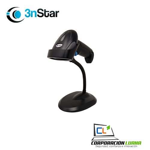 3NSTAR SC050 LECTOR DE CÓDIGO DE BARRAS 1D - INCLUYE CABLE USB Y BASE (SC050)                                                                         