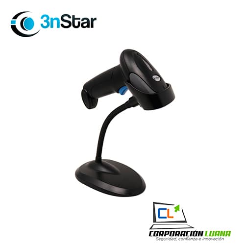 Imagen de 3NSTAR SC050 LECTOR DE CÓDIGO DE BARRAS 1D - INCLUYE CABLE USB Y BASE (SC050)                                                                         