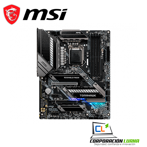 Imagen de MOTHERBOARD MSI MAG Z490 TOMAHAWK ( Z490-TOMAHAWK ) LGA1200 | DDR4