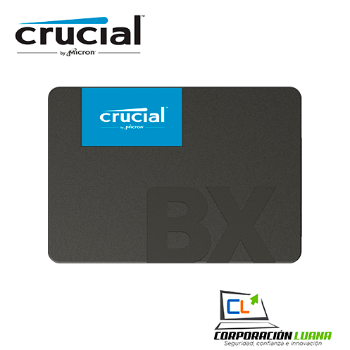 Imagen de SSD SOLIDO CRUCIAL 480GB ( BX500 ) CAJA