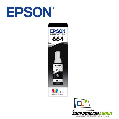 TINTA EPSON T664120-AL NEGRO PAR L200