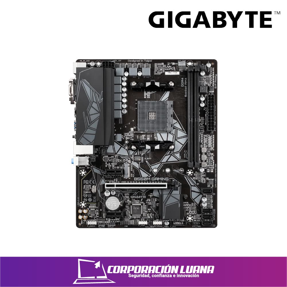 Foto del producto MOTHERBOARD GIGABYTE B550M GAMING ( BB50M GAMING ) AM4 | DDR4