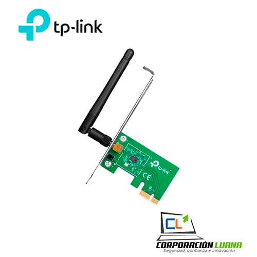 Imagen de ADAPTADOR PCI EXPRESS INALAMBRICO TP-LINK ( TL-WN781ND ) 150MBPS