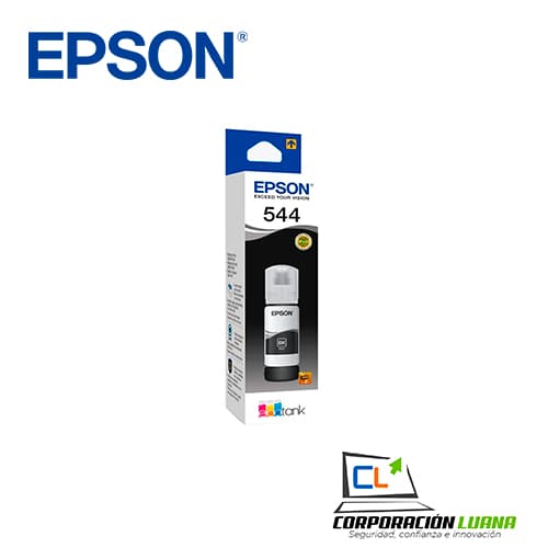 Imagen de TINTA EPSON T544120 BLACK P/L1110 /L3110 /L3150 /L5190