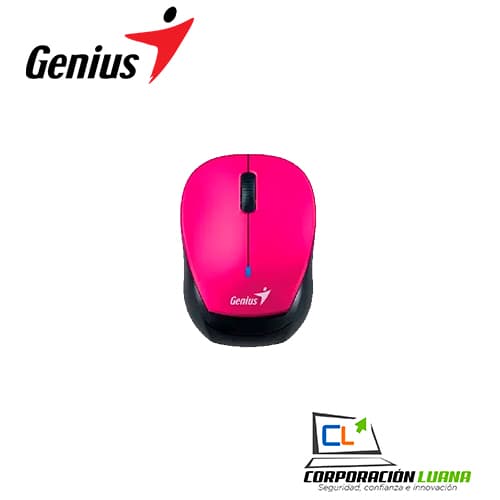 Imagen de MOUSE INALAMBRICO GENIUS MINI TRAVELER 9000R ( 31030020400 ) ROSADO