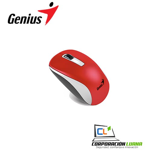 Foto del producto MOUSE GENIUS NX-7010 WIRELESS BLUEEYE RED(PN 31030114111)