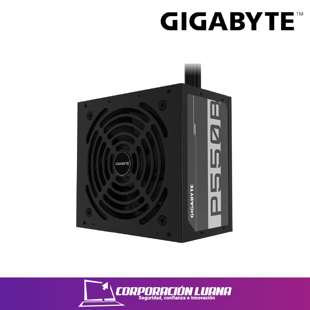 Imagen de FUENTE DE PODER GIGABYTE P550B ( GP-P550B ) 550W | 80 PLUS BRONZE