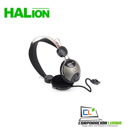 Imagen de MICROFONO AURICULAR HALION HA-222 NEGRO HANSFREE MICHA236NE