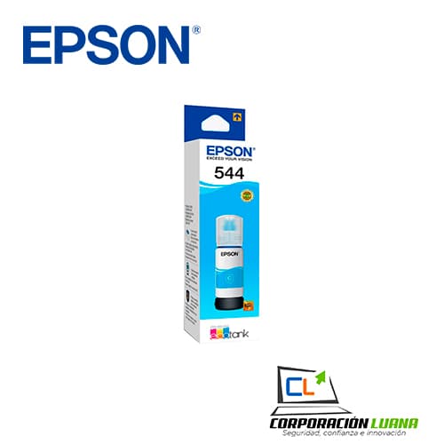 Imagen de TINTA EPSON T544220 CYAN P/L110/3110/L3150/L5190