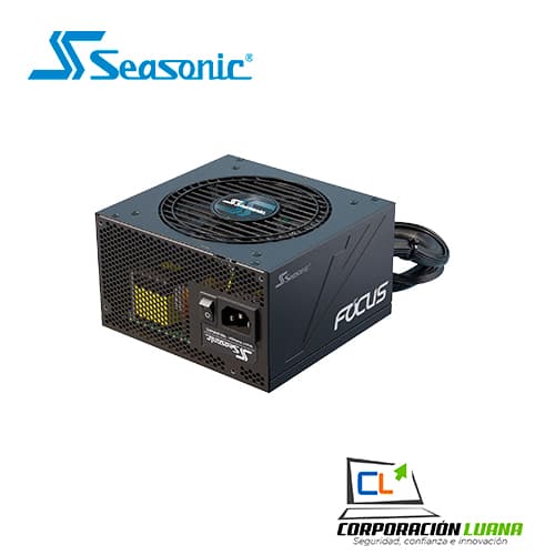 Imagen de FUENTE DE PODER SEASONIC FOCUS GM-750 ( SSR-750FM ) 750W | 80 PLUS GOLD | SEMI-MODULAR