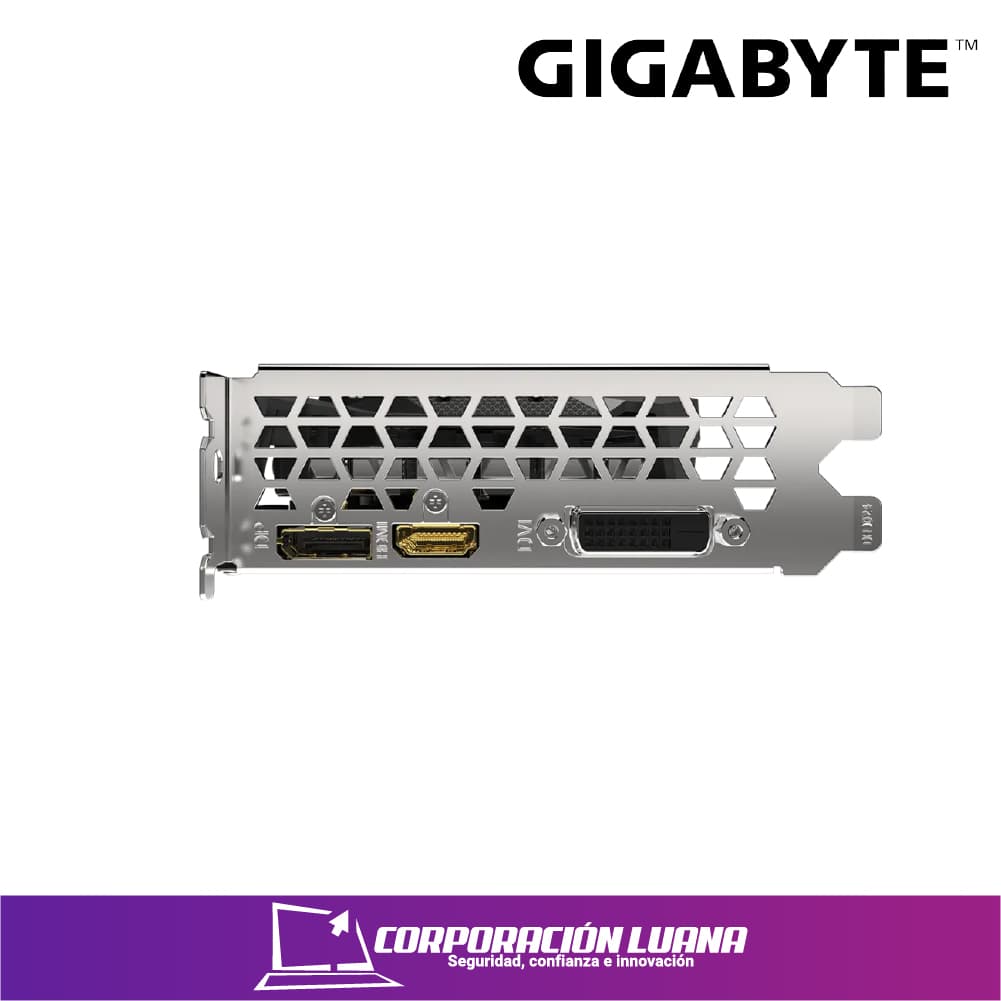 Imagen de TARJETA DE VIDEO GIGABYTE GEFORCE  GTX1650 WINDFORCE ( GV-N1656WF2OC-4GD ) OC | 4GB | GDDR5