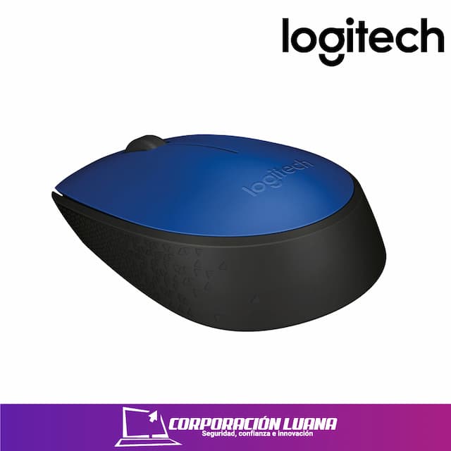 MOUSE INALAMBRICO LOGITECH M170 ( 910-004800 ) AZUL