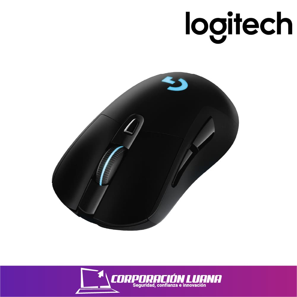 Foto del producto MOUSE LOGITECH G703 LIGTHSPEED WIRELESS BLACK 910-005638