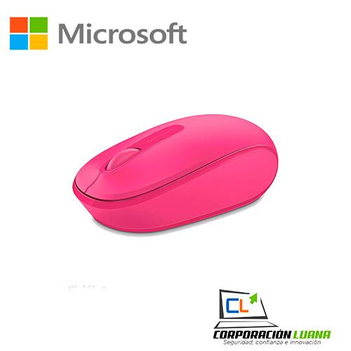 MOUSE OPTICO INALAMBRICO MICROSOFT MOBILE 1850 MAGENTA U7Z-00062